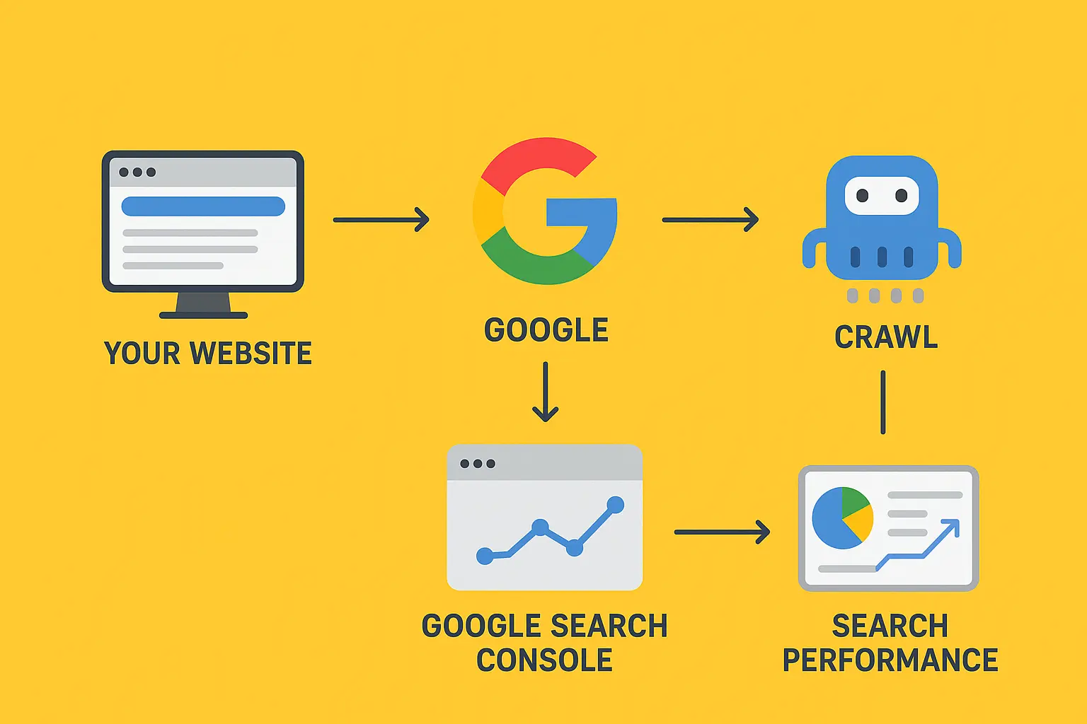 Diagram: Understanding google crawling how search engines discover the web