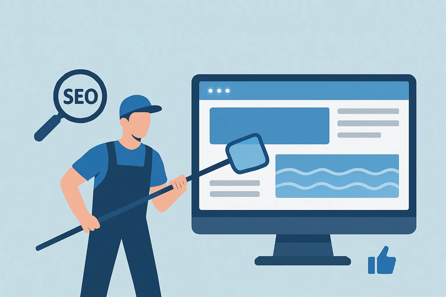 Why every pool cleaning business needs seo & a professional website